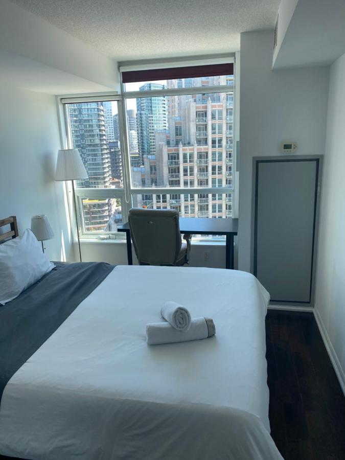 Ferienwohnung Downtown Toronto+Free Parking+Cn Tower View Exterior foto